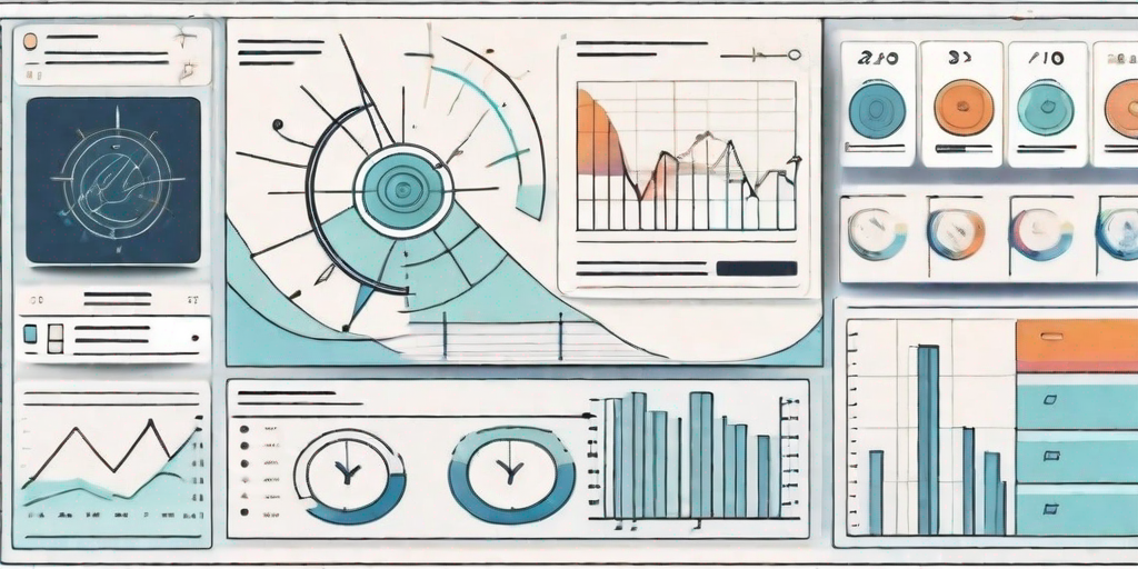 A project management software interface with various customizable features and tools