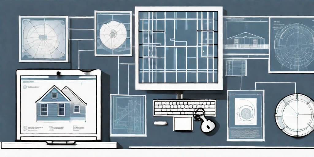 A computer displaying a project management software interface