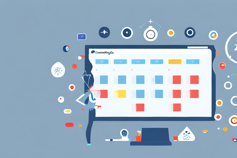 A computer screen displaying a project management software interface