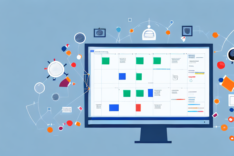 A computer screen displaying a project management software interface