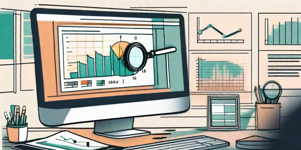 A computer screen displaying various project management tools and charts