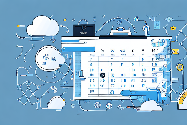 A toolbox with various digital tools like a calendar