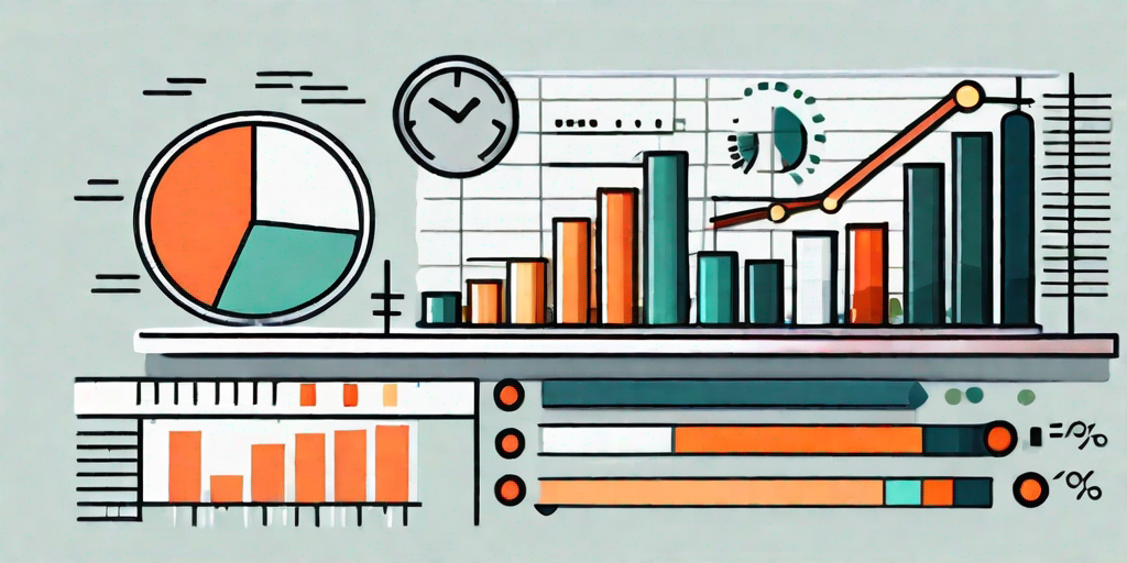 Various types of measurement tools like a bar graph