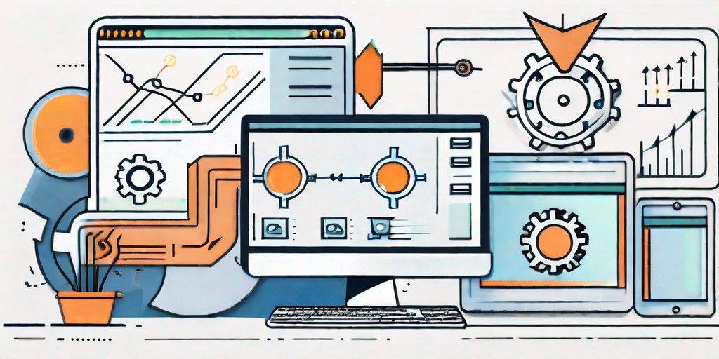 A computer screen displaying various automated workflow templates