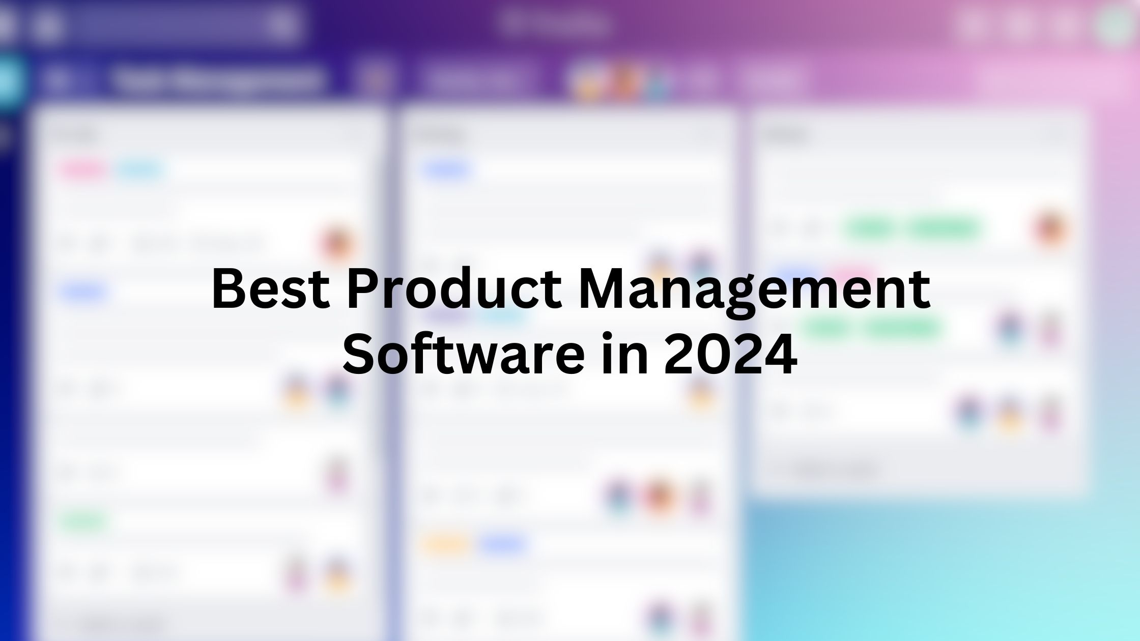 Best product management software 2024