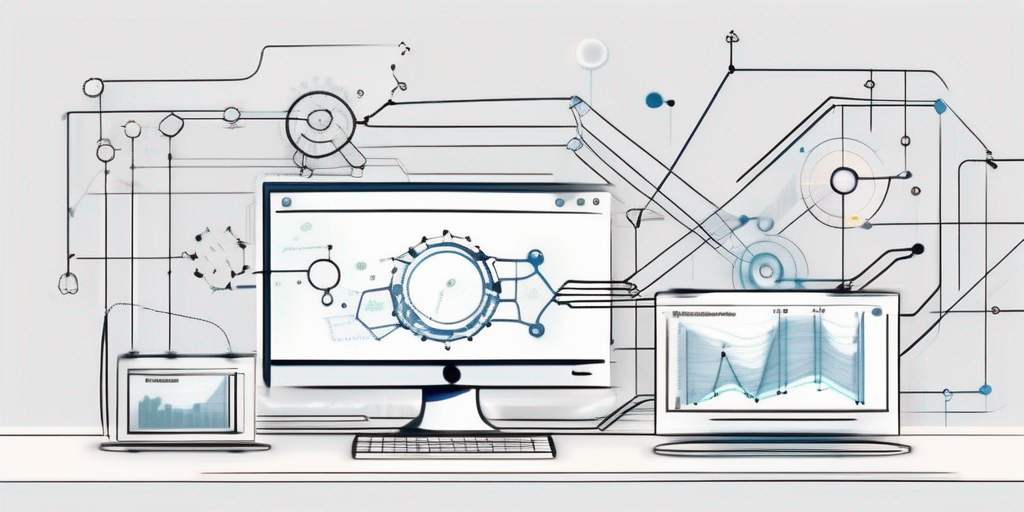 Various software components interconnected