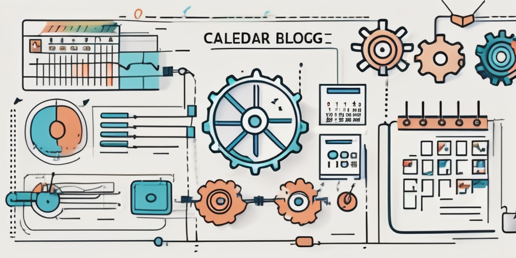 Various tools and symbols associated with project management and software development