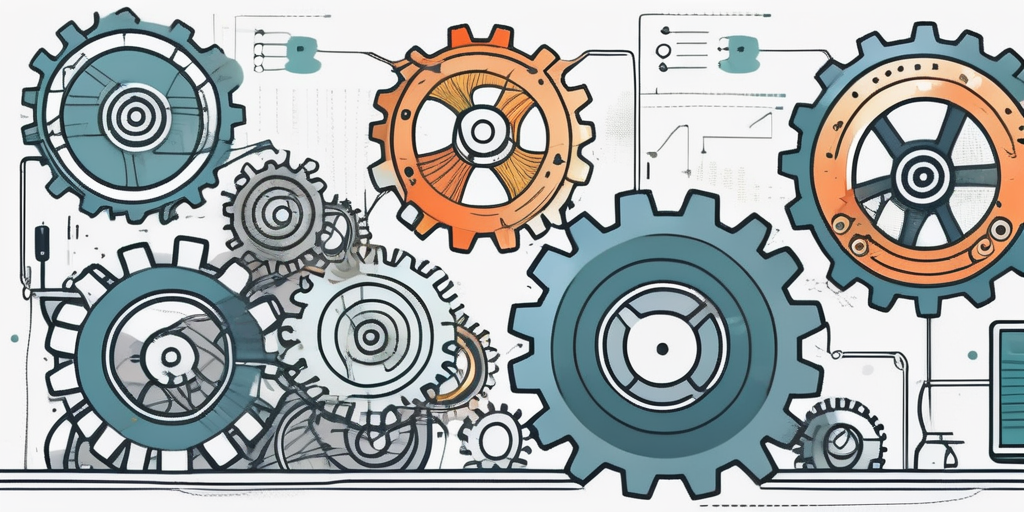 Various stages of a software development project