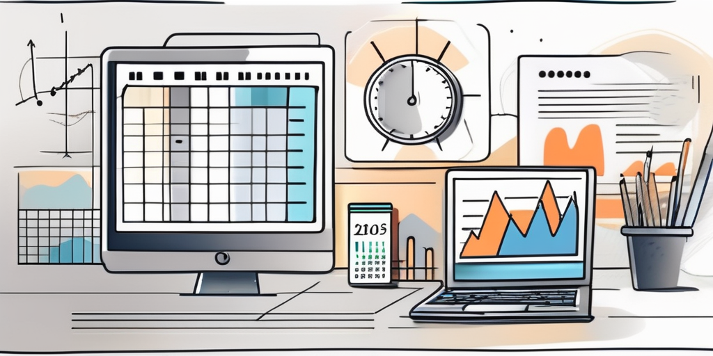 Various software development tools like charts